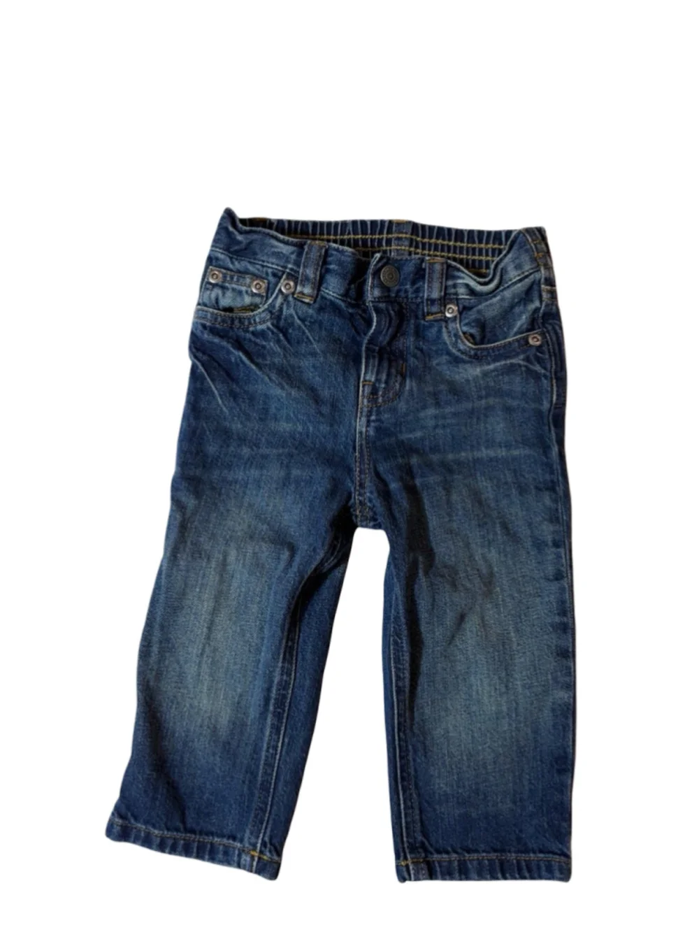 Vintage Polo Ralph Lauren Baby Jeans 12M Y2K Denim Straight Leg Prep